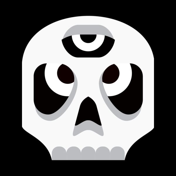 Elements Skulls logo template 18 Thumbnail